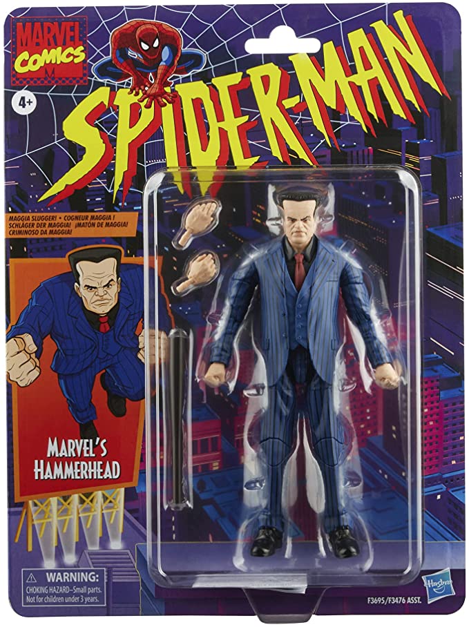 Hammerhead Marvel Legends Series Spider-Man 15 cm große Action-Figur