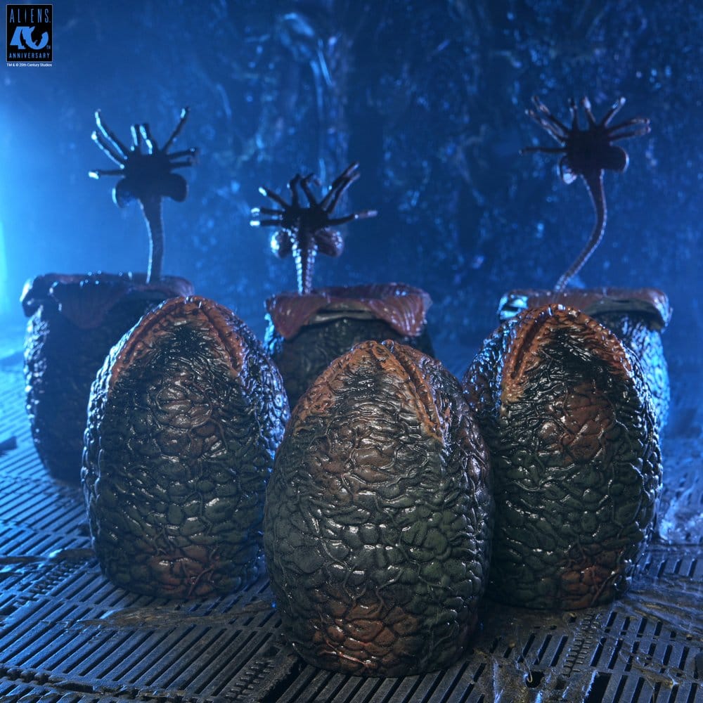 Aliens 6er-Pack Zubehör-Set Carton of Alien Eggs (40th Anniversary) PRE-ORDER