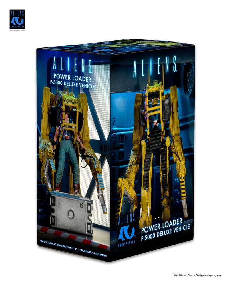 Aliens Deluxe Fahrzeug Power Loader (P-5000) (40th Anniversary) 28 cm PRE-ORDER