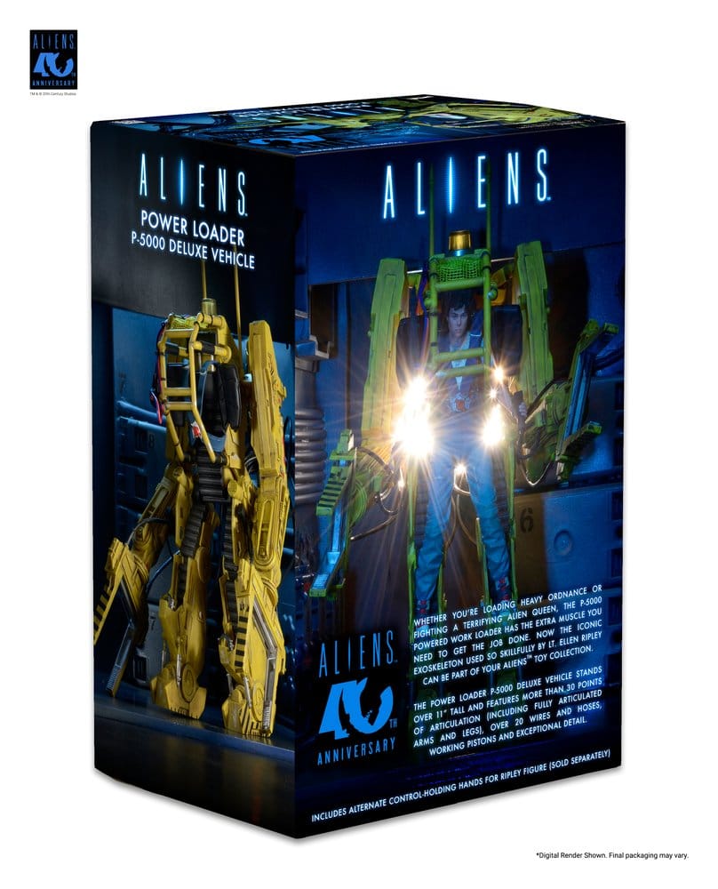 Aliens Deluxe Fahrzeug Power Loader (P-5000) (40th Anniversary) 28 cm PRE-ORDER