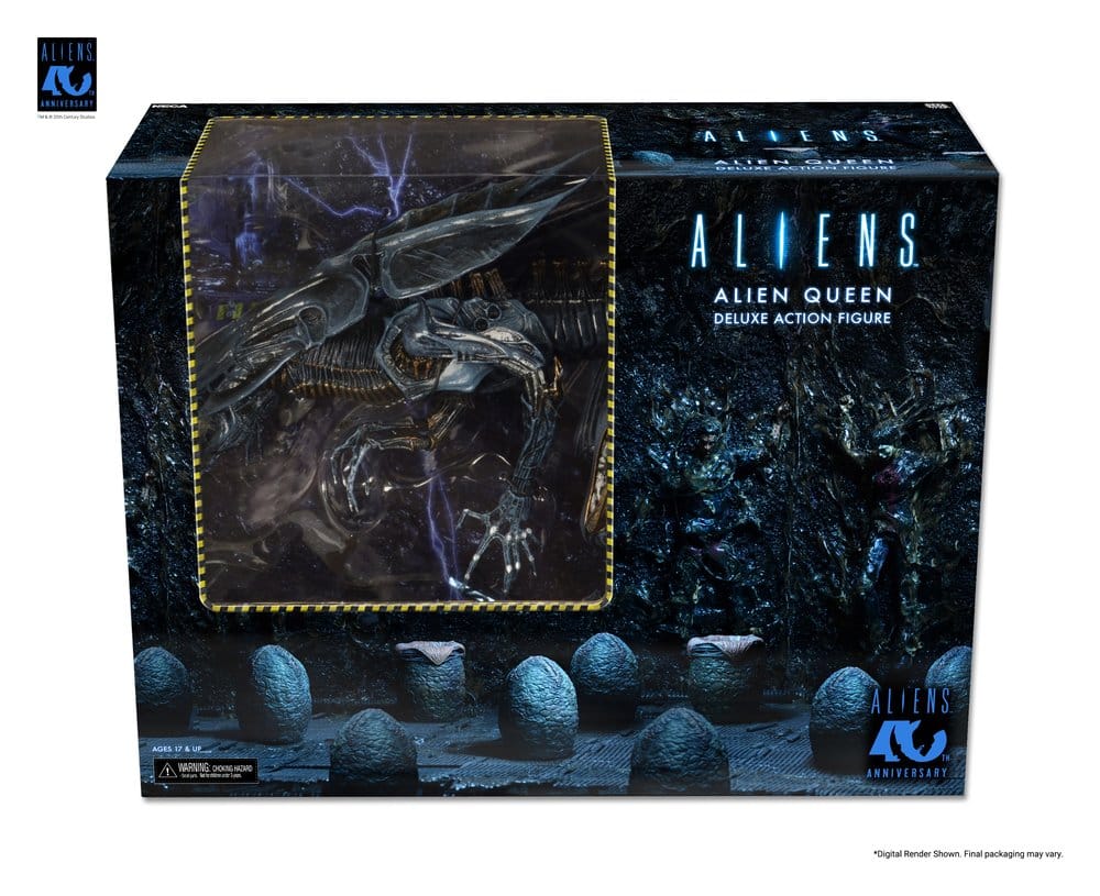Aliens Ultra Deluxe Actionfigur Alien Queen (40th Anniversary) 38 cm PRE-ORDER