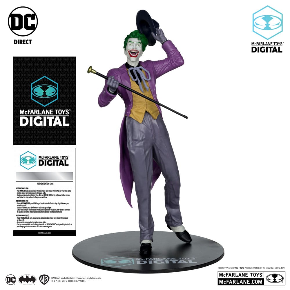 DC Direct PVC Statue 1/6 The Joker by Jason Fabok (McFarlane Digital) 29 cm B-Ware
