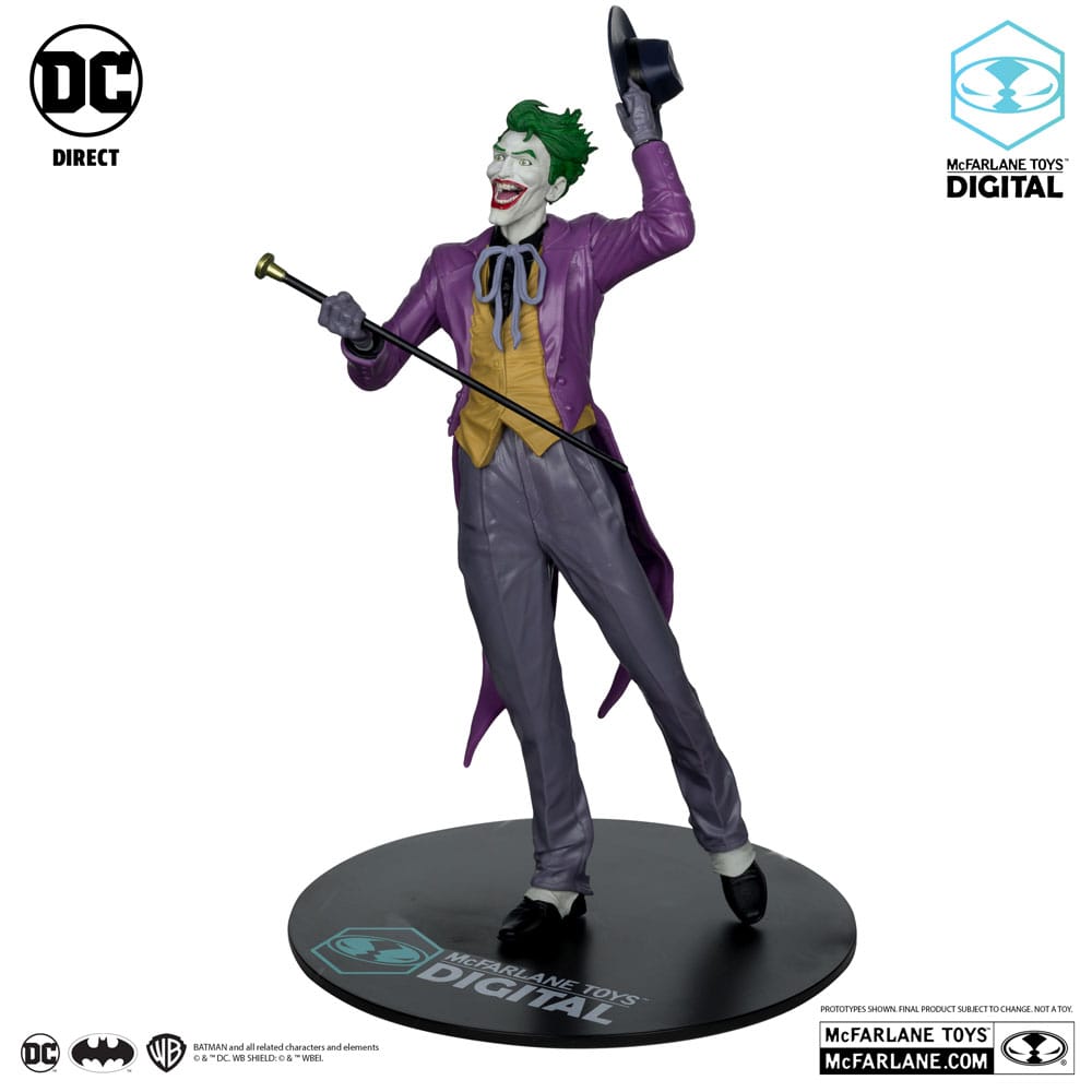 DC Direct PVC Statue 1/6 The Joker by Jason Fabok (McFarlane Digital) 29 cm Verpackung minimal eingerissen