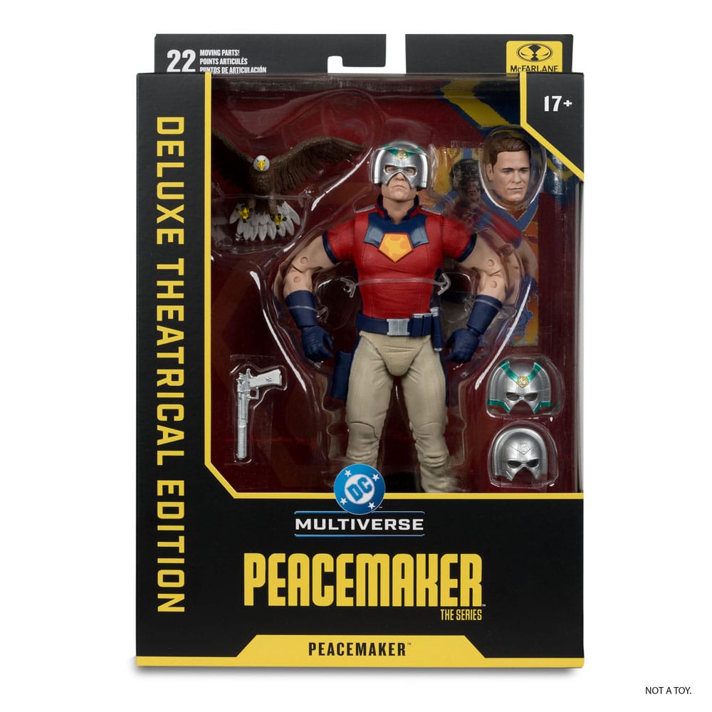 DC Multiverse DC Theatrical Deluxe Edition Actionfigur Peacemaker 18 cm
