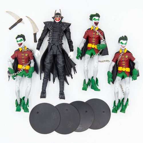 DC Actionfiguren Collector Multipack The Batman Who Laughs with the Robins of Earth 18 cm 2nd Hand