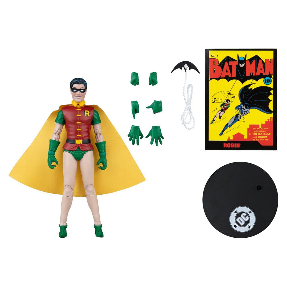 DC Direct Page Punchers Actionfigur Robin Dick Grayson (Batman #1) (Red Platinum Edition) 14 cm PRE-ORDER