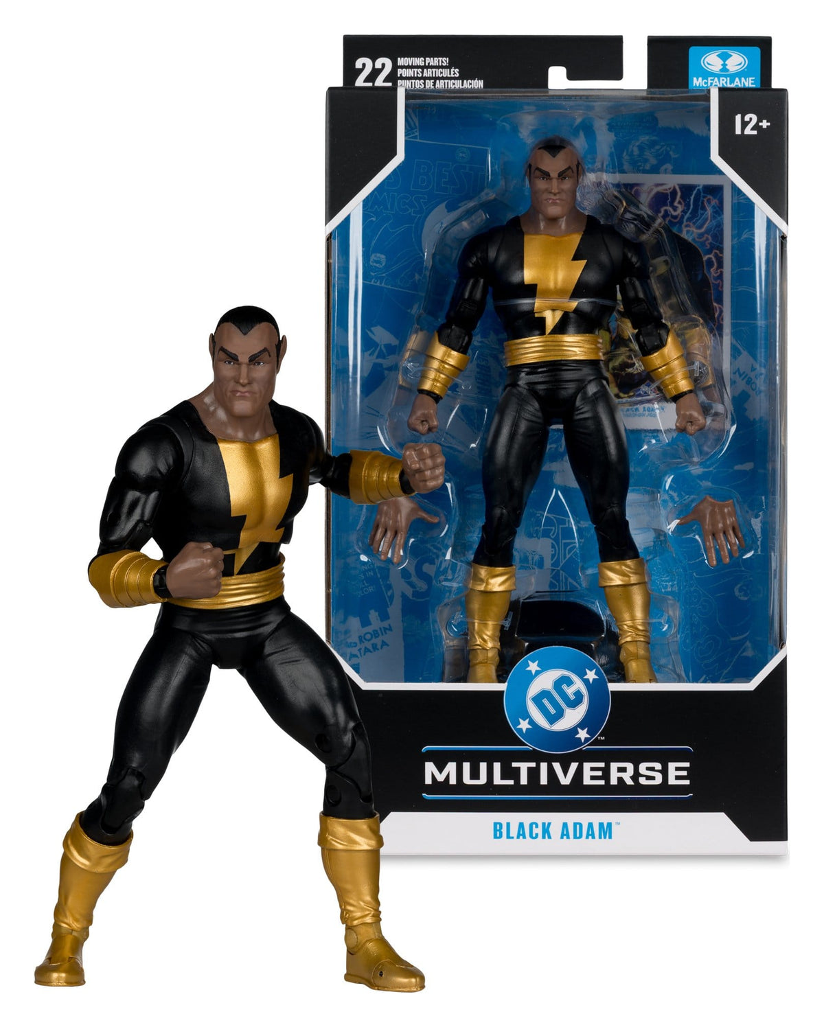 DC Multiverse Actionfigur Black Adam (Modern Age) 18 cm