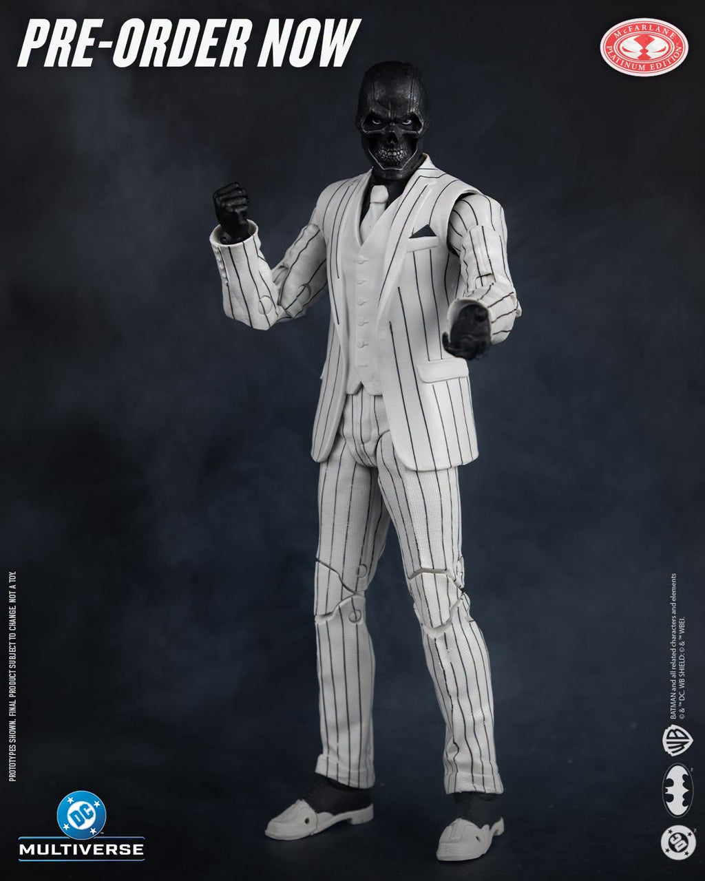 DC Multiverse Actionfigur Black Mask 18 cm Chase Red Platinum PRE-ORDER