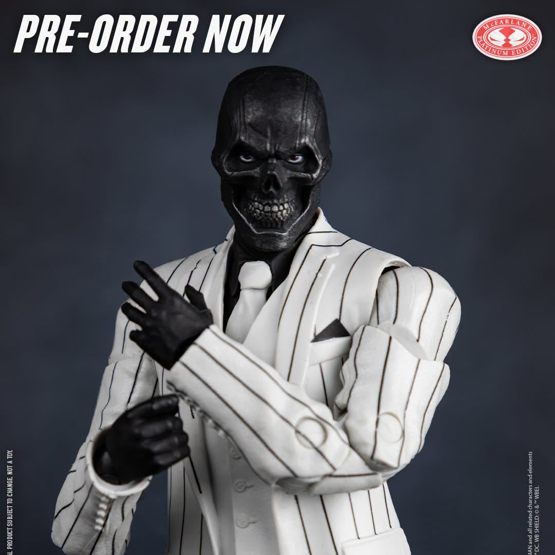 DC Multiverse Actionfigur Black Mask 18 cm Chase Red Platinum PRE-ORDER