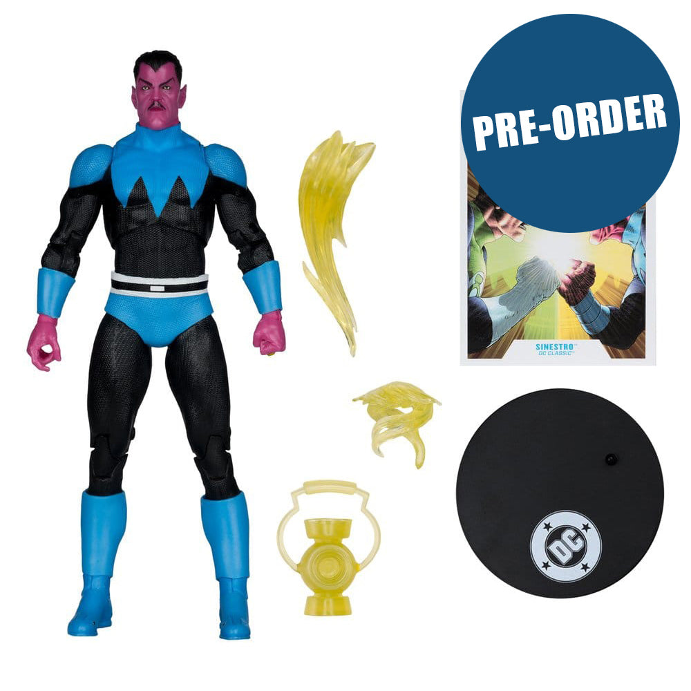 DC Multiverse Actionfigur Sinestro (Classic Uniform) 18 cm PRE-ORDER