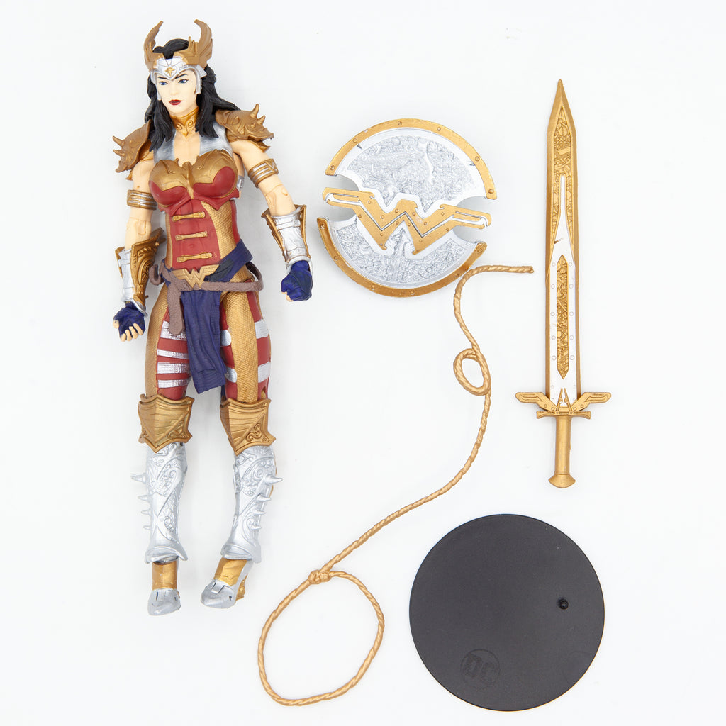 DC Multiverse Actionfigur Wonder Woman Designed by Todd McFarlane (Gold Label) 18 cm 2nd Hand