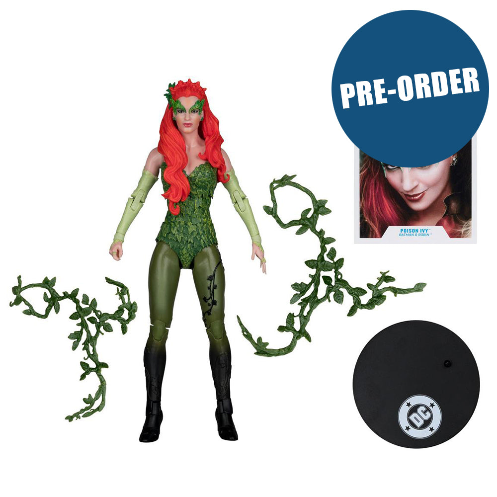 DC Multiverse Batman and Robin DC Theatrical Deluxe Edition Actionfigur Poison Ivy 18 cm Gold Label PRE-ORDER