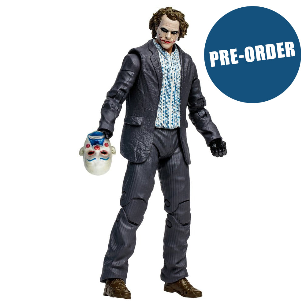 DC Multiverse McFarlane Vault Collection Actionfigur The Joker (Bank Robber) (The Dark Knight) 18 cm PRE-ORDER