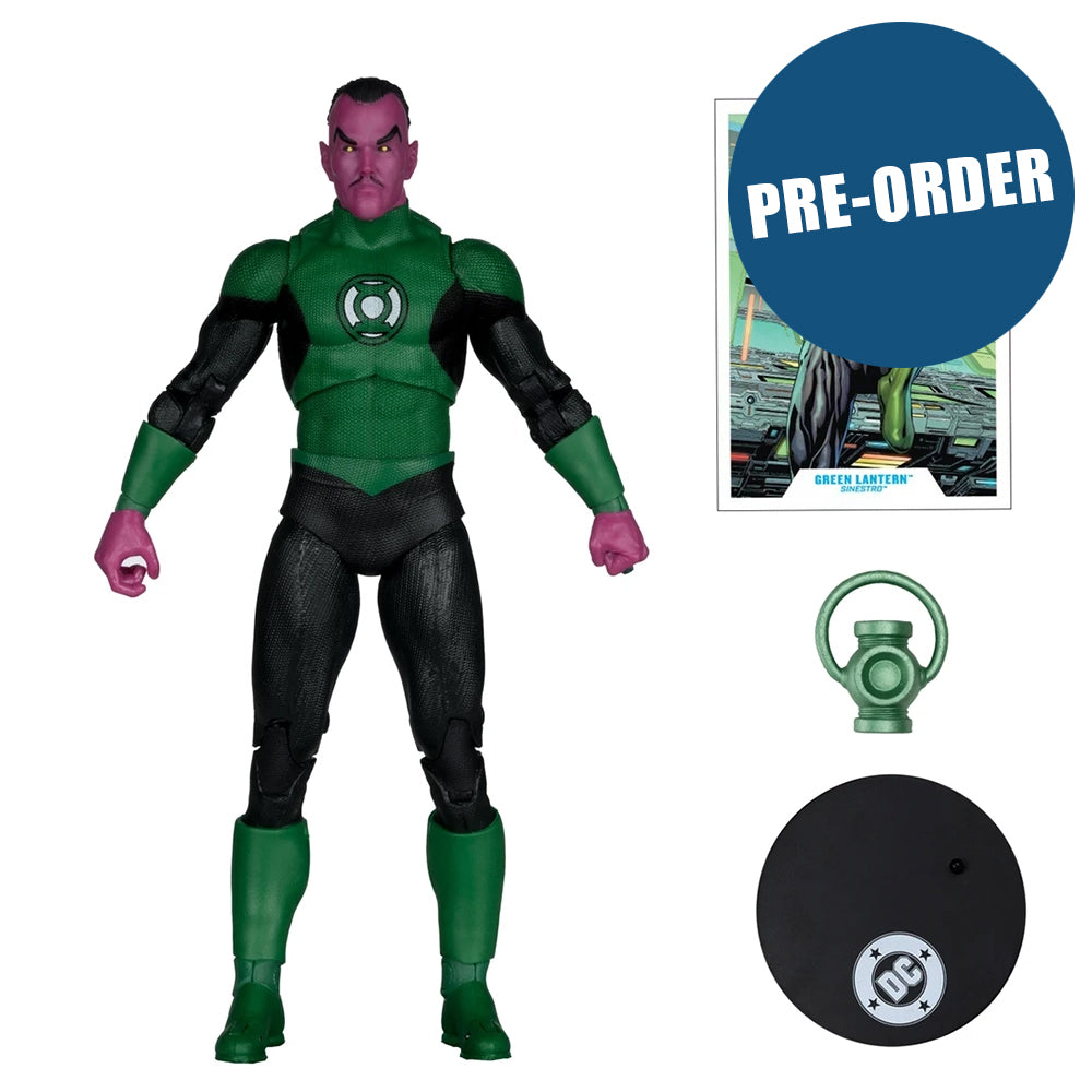 DC Multiverse Sinestro (Green Lantern Corps 1) Actionfigur 18 cm