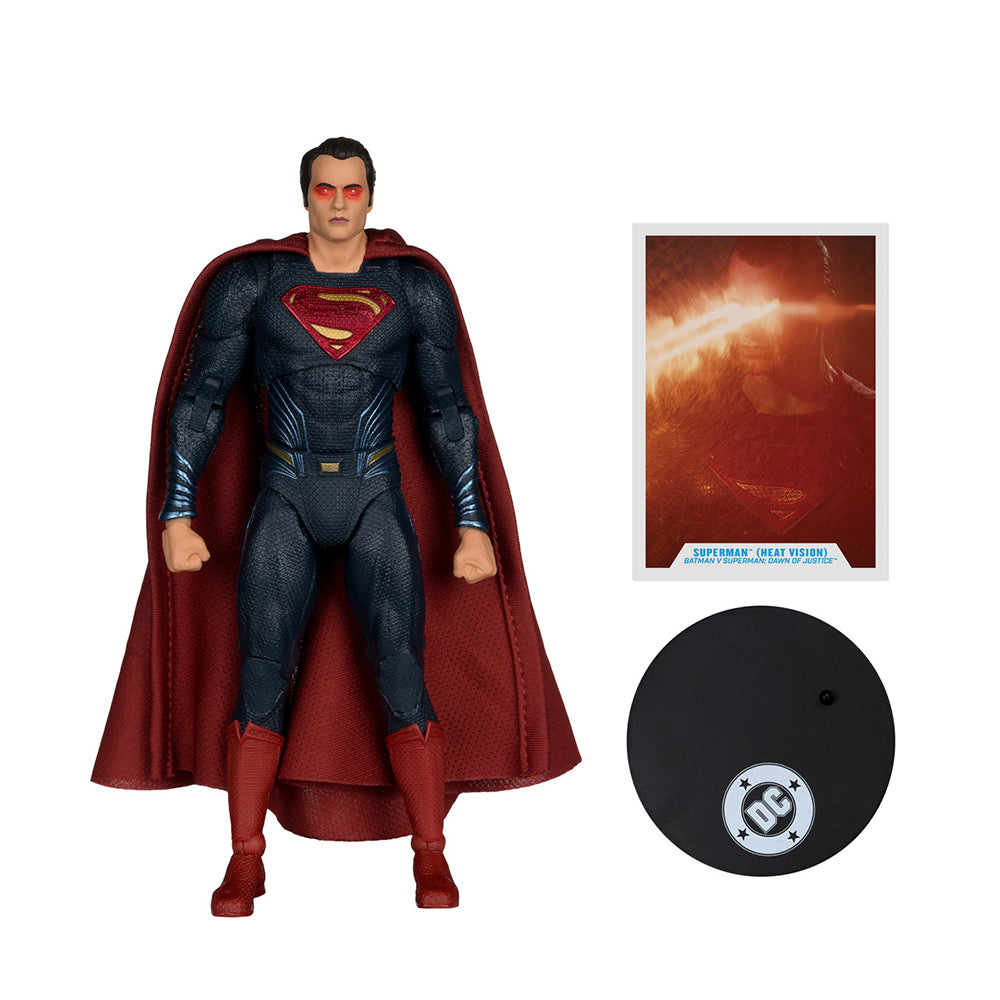 DC Multiverse Superman Heat Vision (Batman v Superman) Actionfigur 18 cm