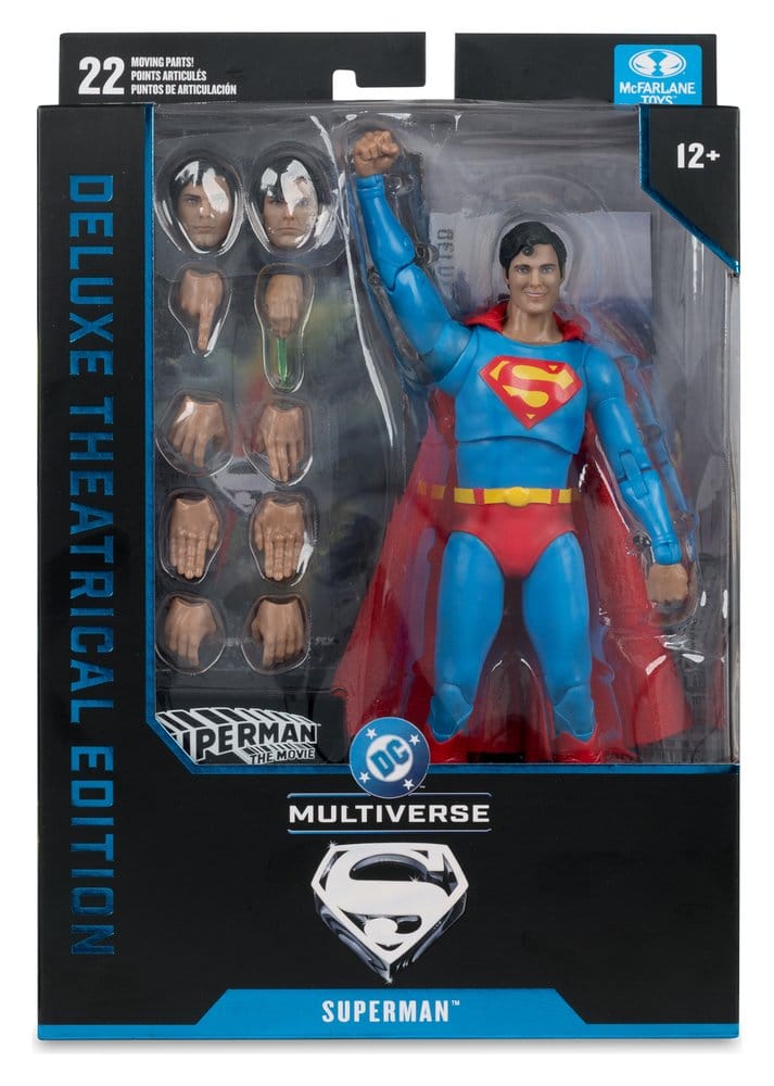 DC Multiverse Superman (Superman The Movie 1978) Deluxe Theatrical Edition Actionfigur 18 cm