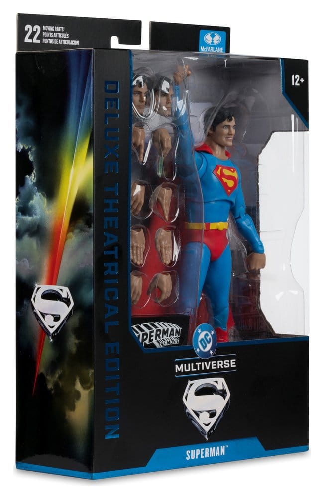 DC Multiverse Superman (Superman The Movie 1978) Deluxe Theatrical Edition Actionfigur 18 cm