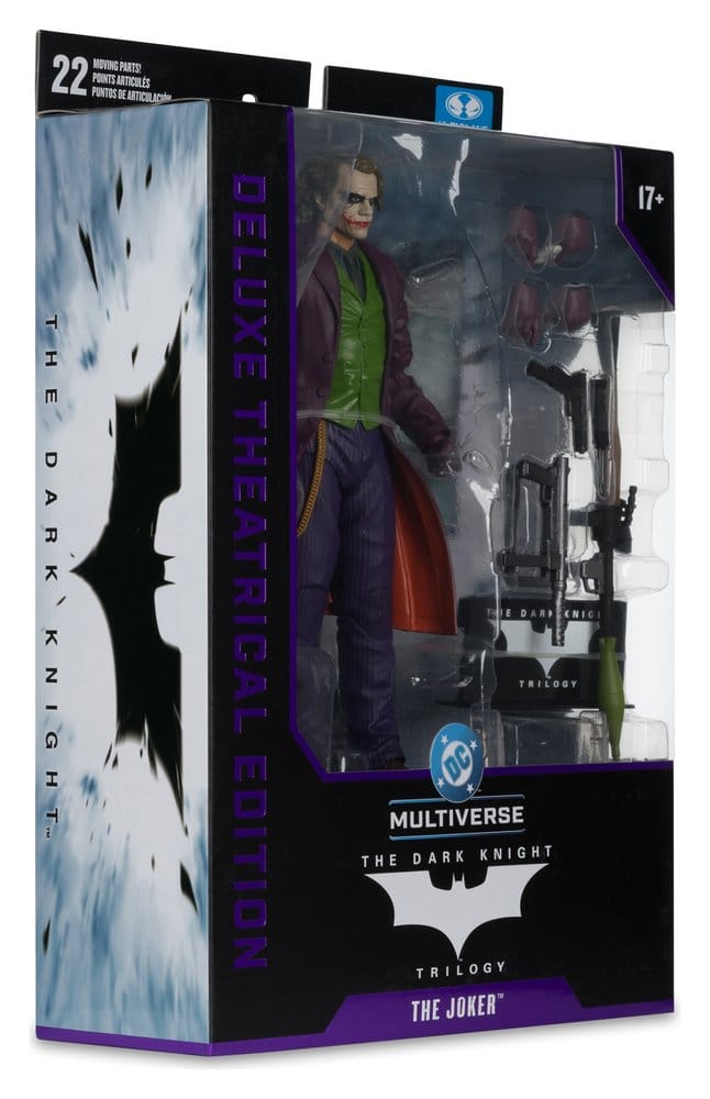 DC Multiverse The Joker (The Dark Knight) Deluxe Theatrical Edition Actionfigur 18 cm