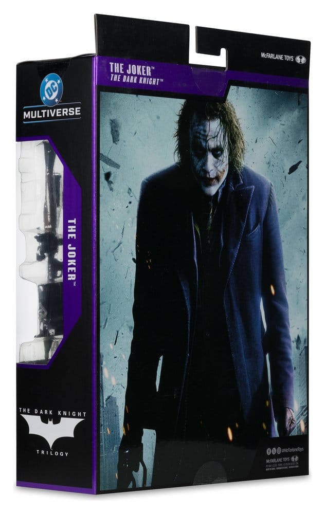 DC Multiverse The Joker (The Dark Knight) Deluxe Theatrical Edition Actionfigur 18 cm