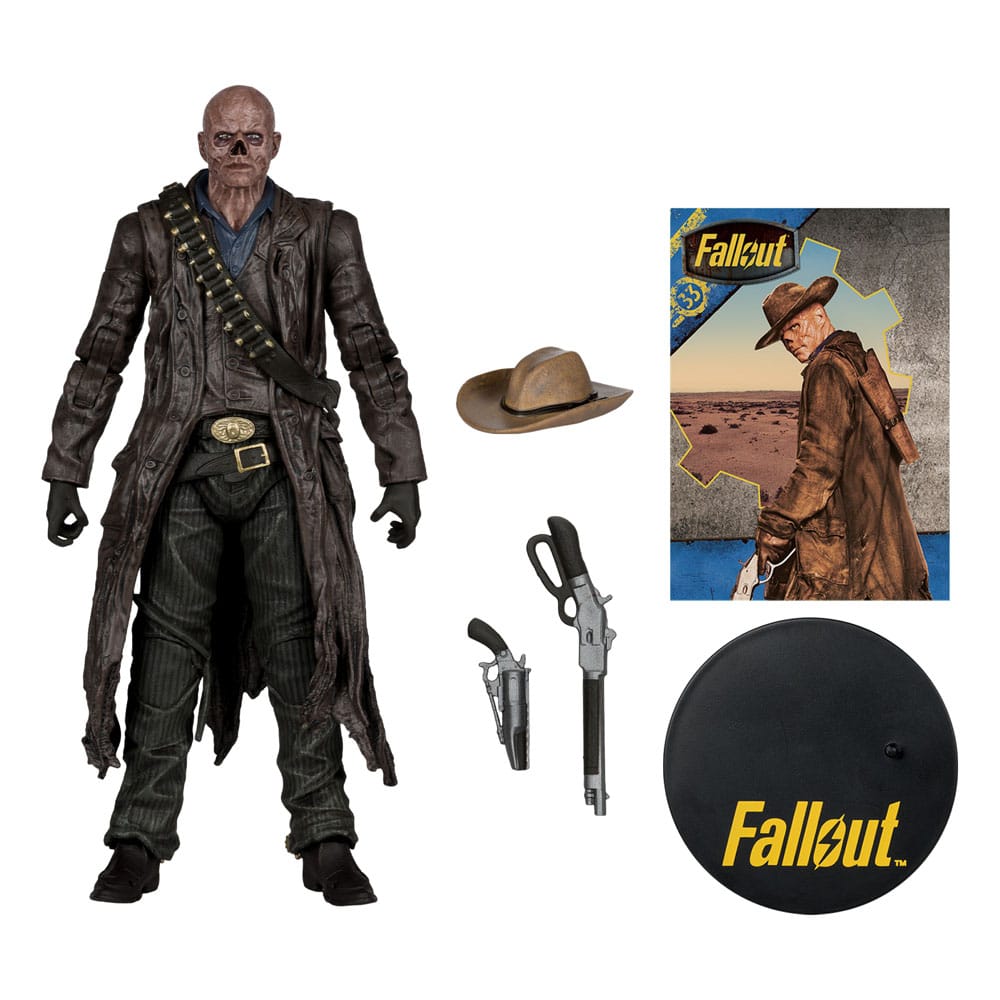 Fallout The Ghoul + Cooper Howard (Red Platinum Edition) Deluxe Actionfiguren 17 cm