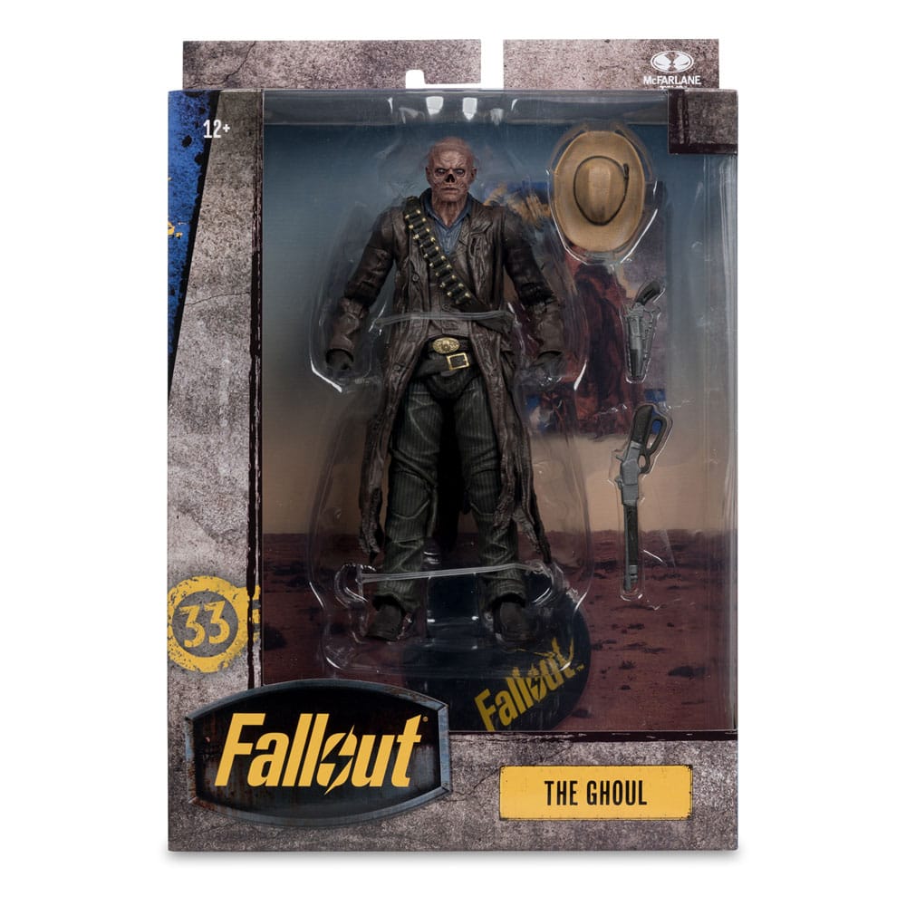 Fallout The Ghoul + Cooper Howard (Red Platinum Edition) Deluxe Actionfiguren 17 cm