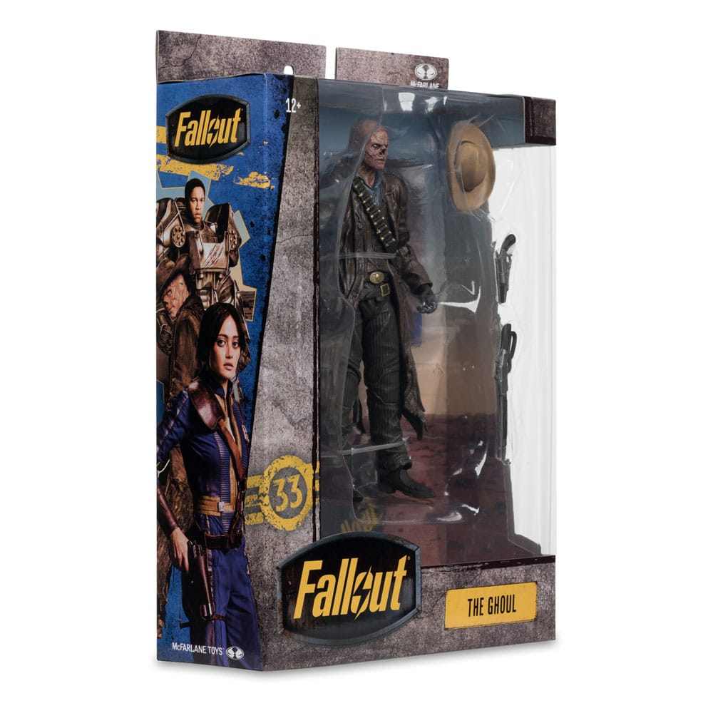 Fallout The Ghoul + Cooper Howard (Red Platinum Edition) Deluxe Actionfiguren 17 cm