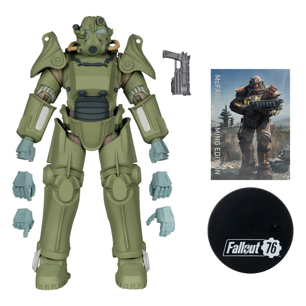 Fallout 76 Gaming Edition Actionfigur T-45 Military Armor (Red Platinum Edition) 20 cm PRE-ORDER