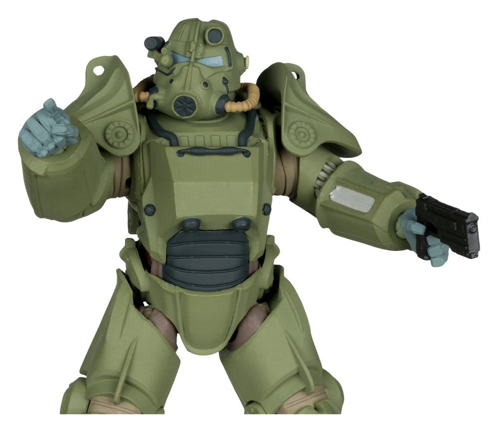 Fallout 76 Gaming Edition Actionfigur T-45 Military Armor (Red Platinum Edition) 20 cm PRE-ORDER