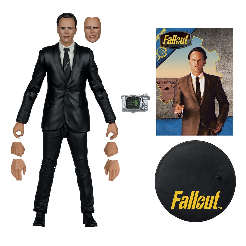 Fallout The Ghoul + Cooper Howard (Red Platinum Edition) Deluxe Actionfiguren 17 cm