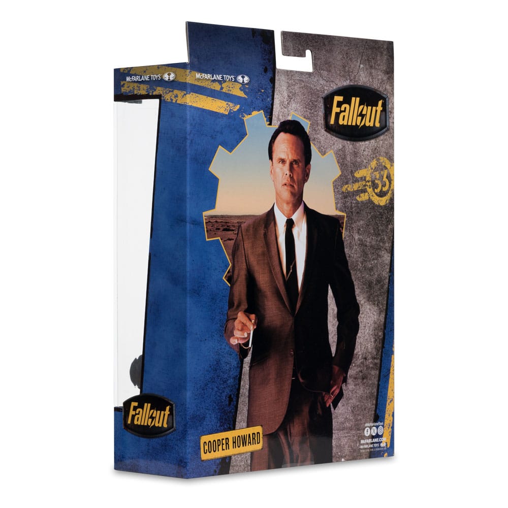 Fallout The Ghoul + Cooper Howard (Red Platinum Edition) Deluxe Actionfiguren 17 cm