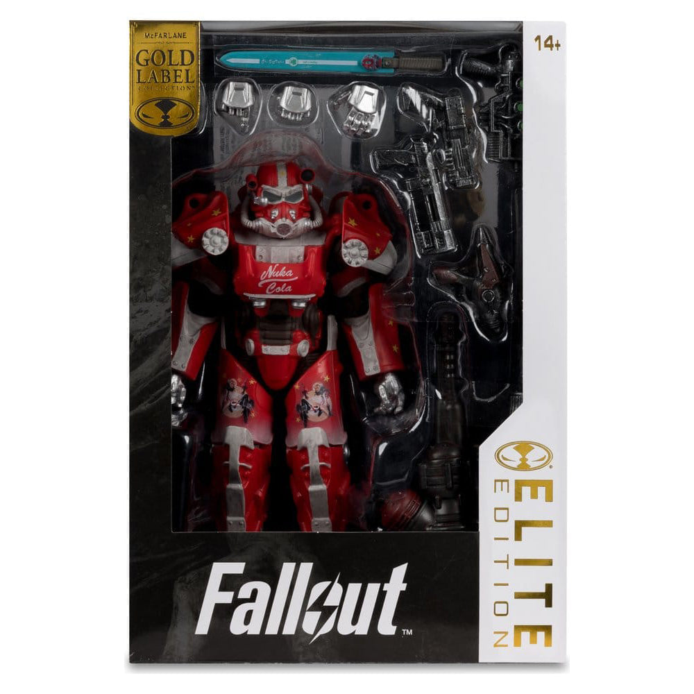 Fallout McFarlane Elite Edition Actionfigur Fallout 76 Nuka Cola T-60 (Gold Label) 19 cm