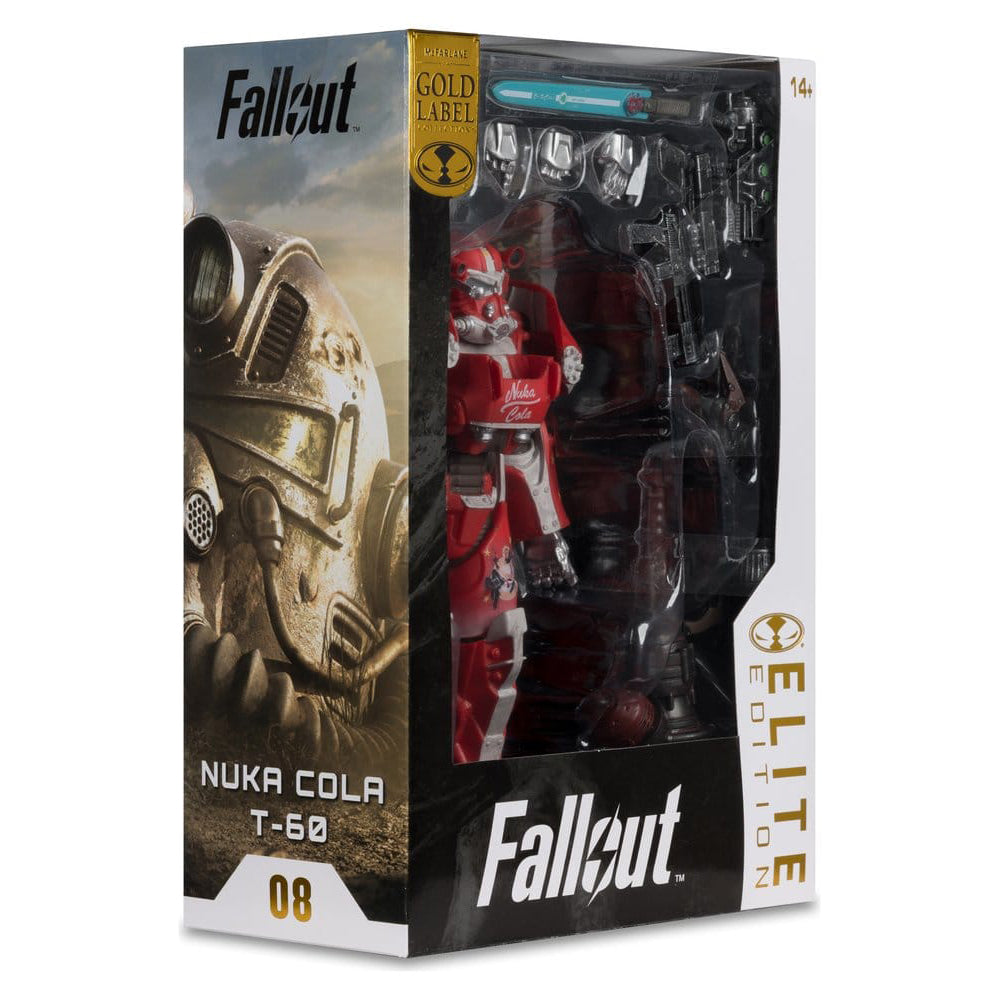 Fallout McFarlane Elite Edition Actionfigur Fallout 76 Nuka Cola T-60 (Gold Label) 19 cm