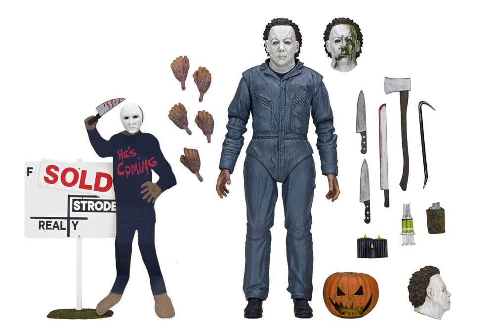 Halloween VI (Der Fluch des Michael Myers) Ultimate Michael Myers Actionfigur 18 cm