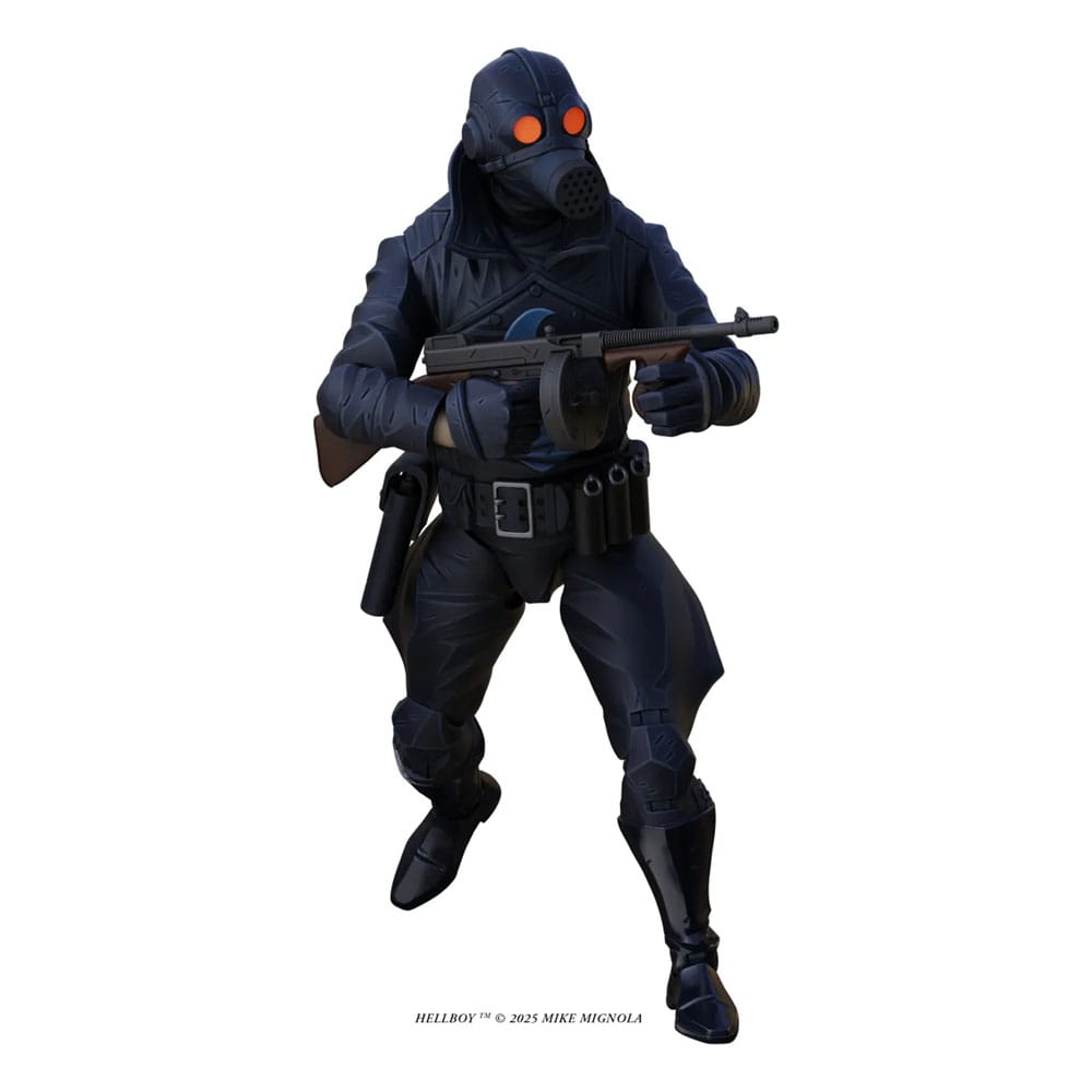 Hellboy Actionfiguren Hellboy 19 cm + Lobster Johnson 17 cm + Gruagach 11 cm PRE-ORDER