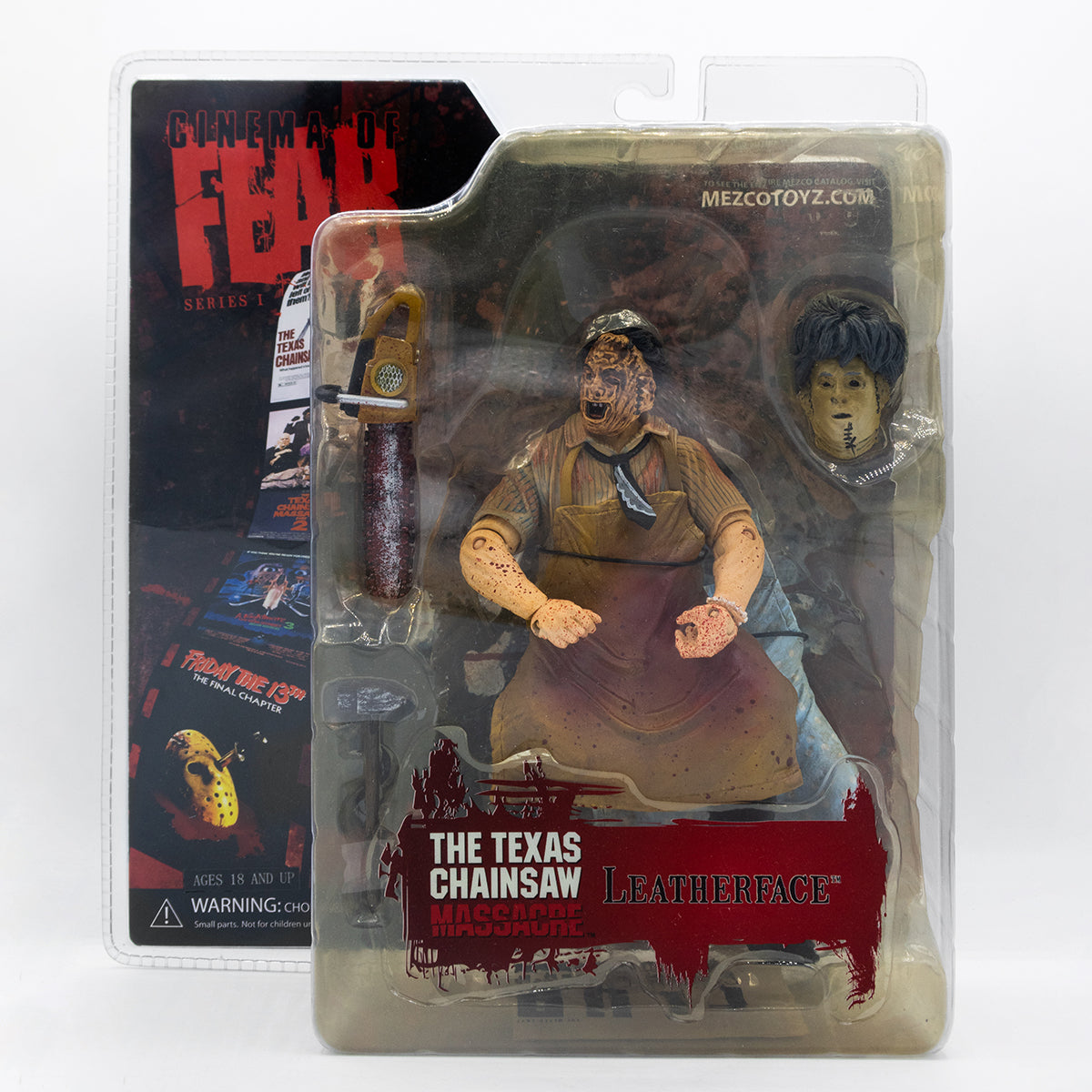 Mezco Cinema of Fear Series 1 The Texas Chainsaw Massacre Leatherface Figur