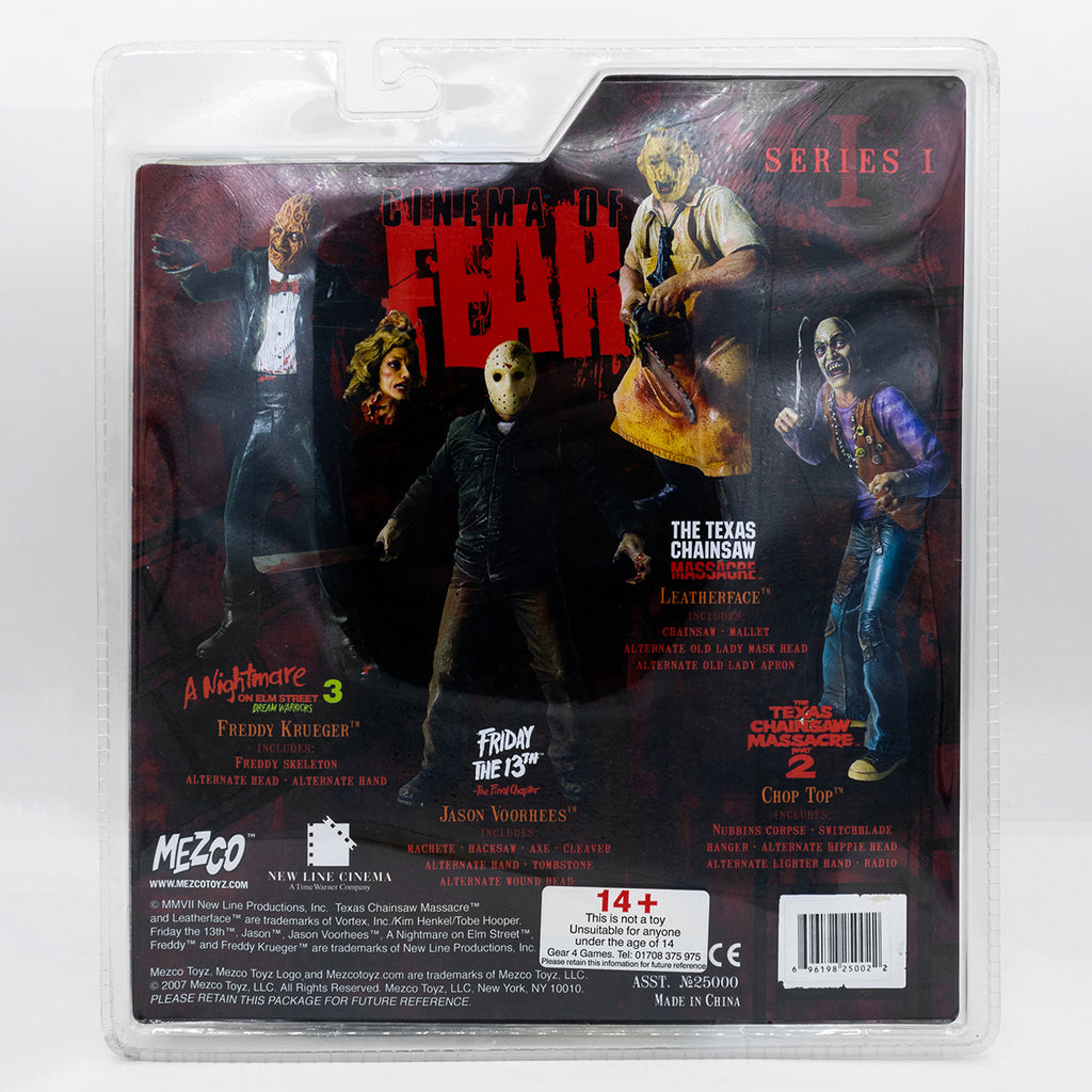Mezco Cinema of Fear Series 1 The Texas Chainsaw Massacre Leatherface Figur