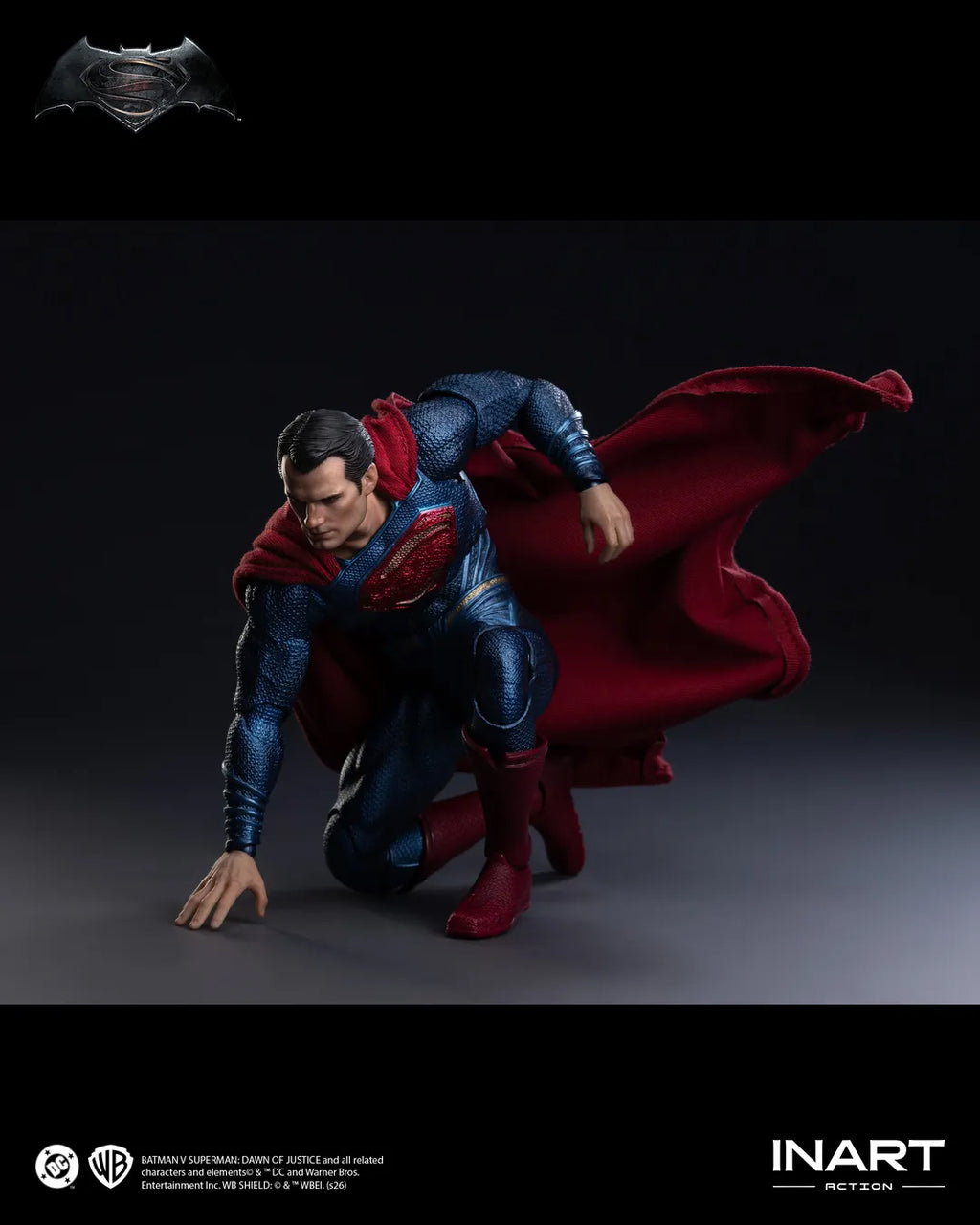 INART Batman v Superman: Dawn of Justice Superman 1/12 Actionfigur PRE-ORDER