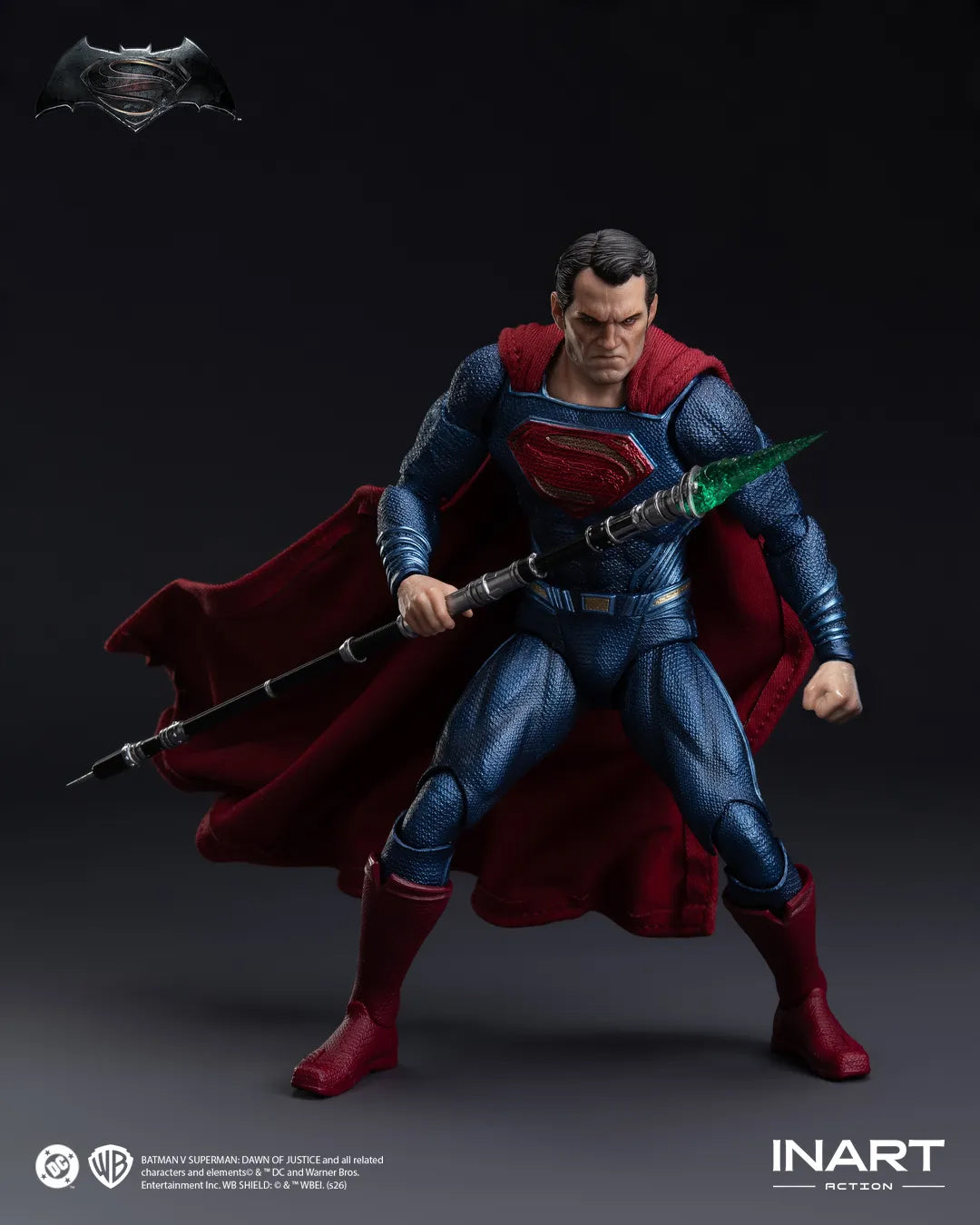 INART Batman v Superman: Dawn of Justice Superman 1/12 Actionfigur PRE-ORDER