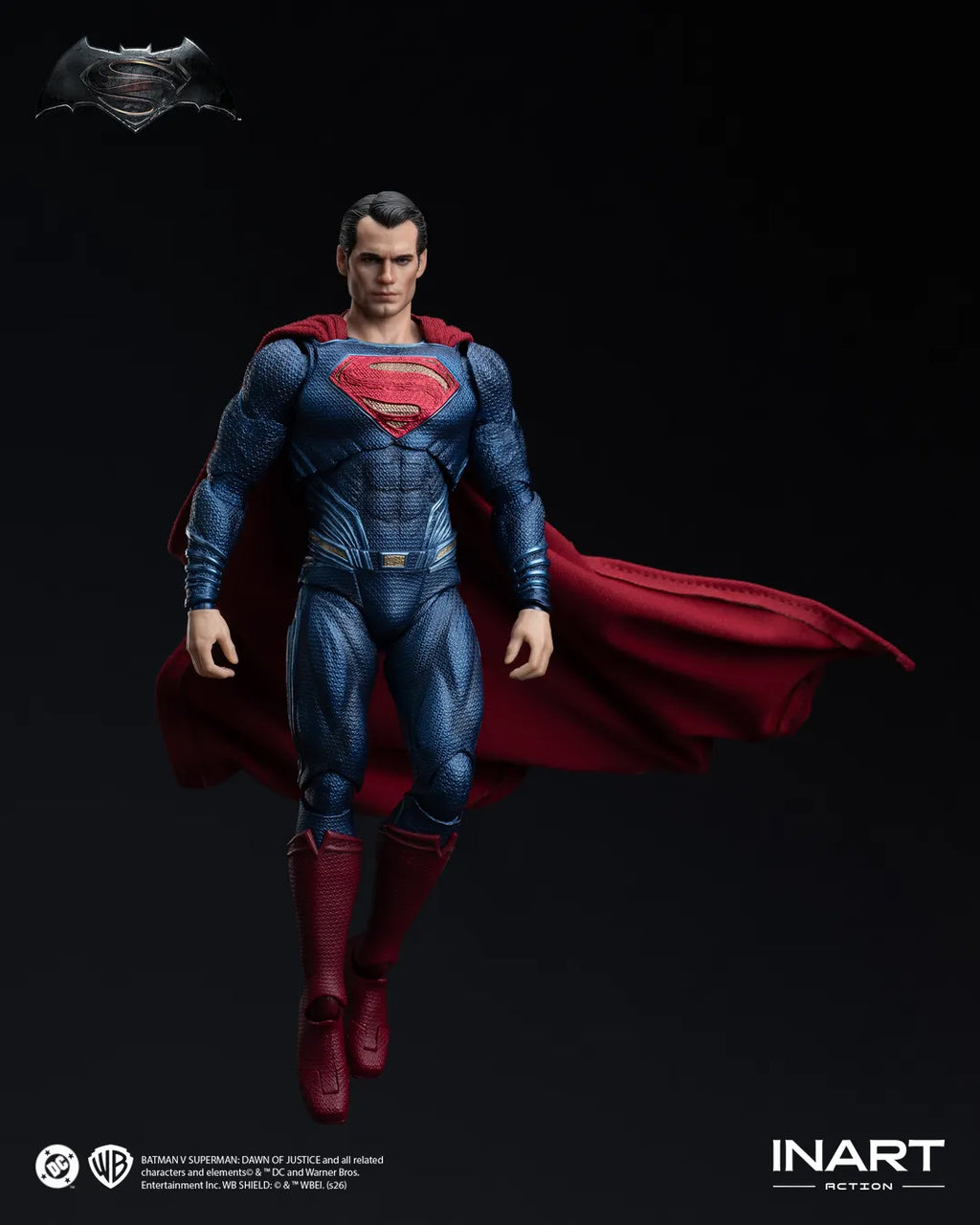 INART Batman v Superman: Dawn of Justice Superman 1/12 Actionfigur PRE-ORDER