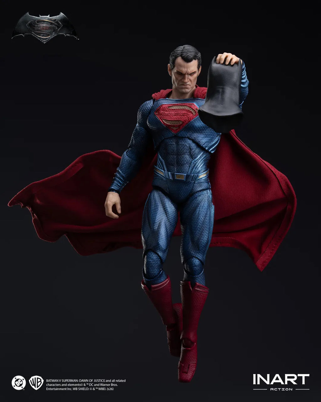 INART Batman v Superman: Dawn of Justice Superman 1/12 Actionfigur PRE-ORDER