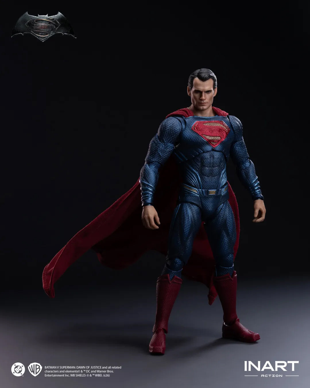 INART Batman v Superman: Dawn of Justice Superman 1/12 Actionfigur PRE-ORDER