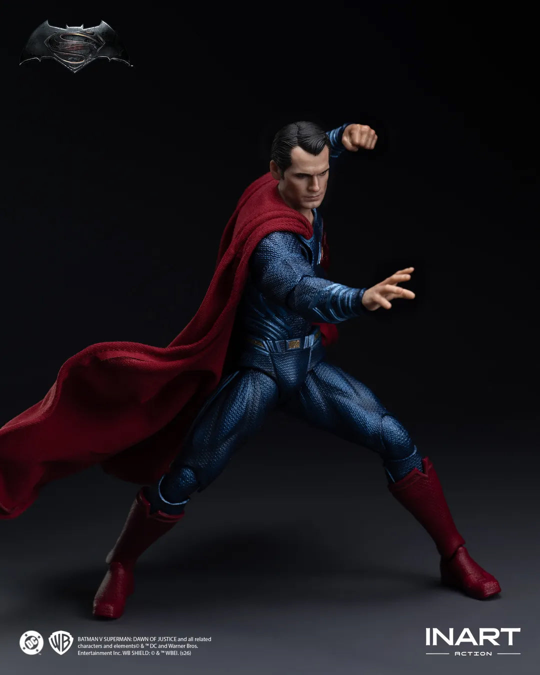 INART Batman v Superman: Dawn of Justice Superman 1/12 Actionfigur PRE-ORDER