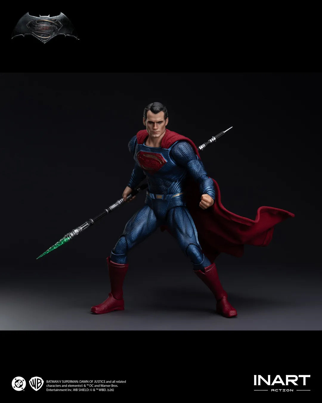INART Batman v Superman: Dawn of Justice Superman 1/12 Actionfigur PRE-ORDER
