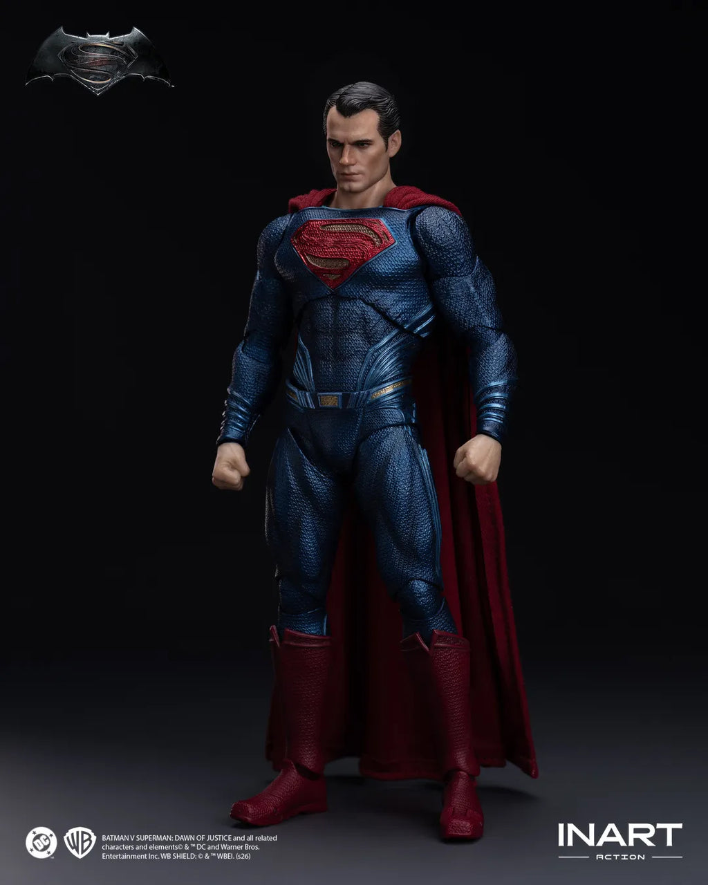 INART Batman v Superman: Dawn of Justice Superman 1/12 Actionfigur PRE-ORDER