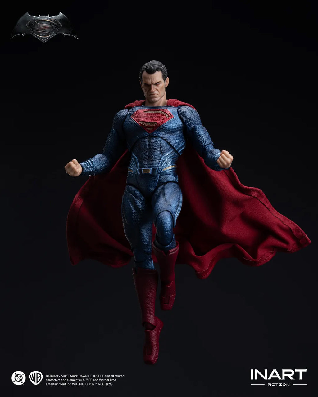 INART Batman v Superman: Dawn of Justice Superman 1/12 Actionfigur PRE-ORDER
