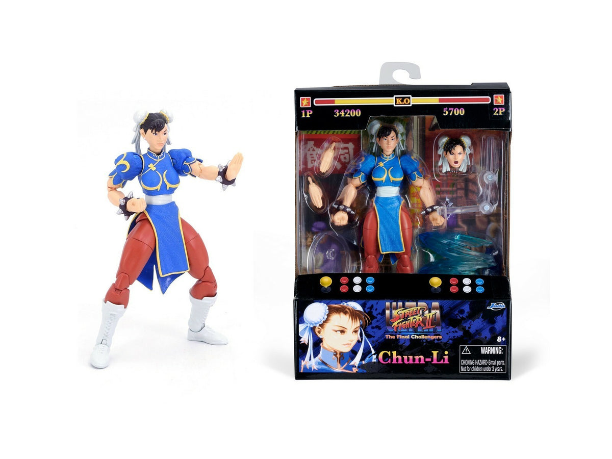 Street Fighter II: The Final Challengers Actionfigur 1/12 Chun-Li 15 cm