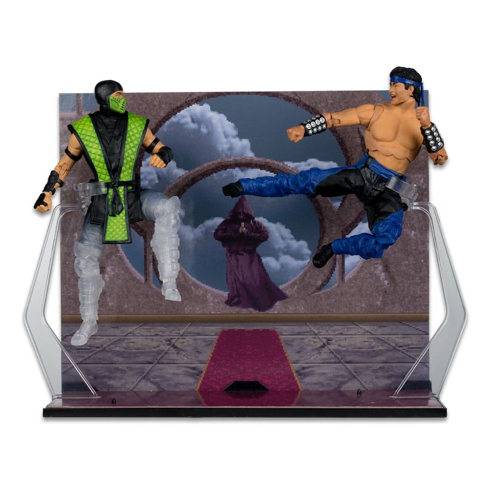 Mortal Kombat Actionfiguren 2er-Pack Liu Kang vs. Reptile (Klassics) 18 cm