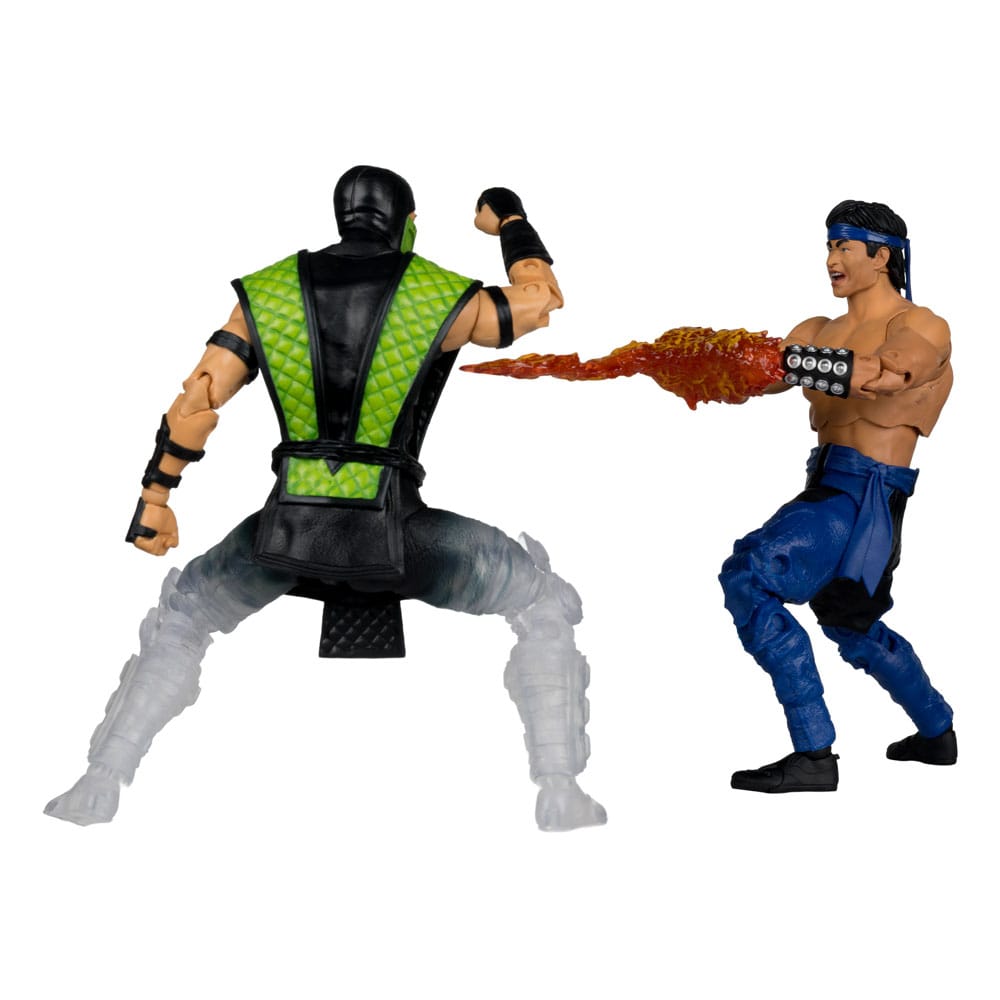Mortal Kombat Actionfiguren 2er-Pack Liu Kang vs. Reptile (Klassics) 18 cm