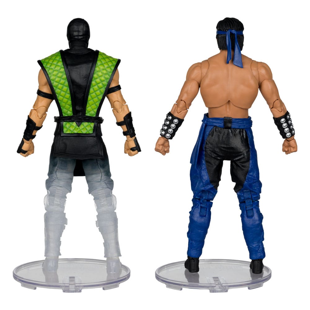 Mortal Kombat Actionfiguren 2er-Pack Liu Kang vs. Reptile (Klassics) 18 cm
