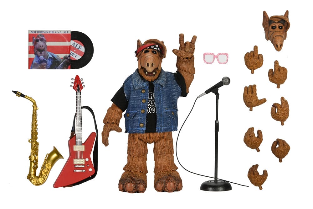 Alf Actionfigur Ultimate Born to Rock Alf